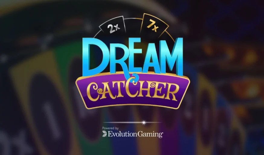 Dream Catcher slot logo by Evolution at 5Gringos